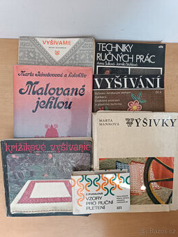 Vyšívání - knihy