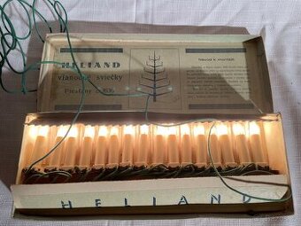 staré vánočni svíčky HELIAND