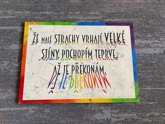 Putovní obraz (63x45 cm) na zeď i postavení