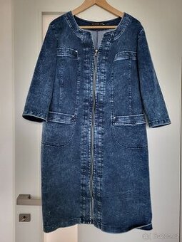 Riflové šaty vel. 44