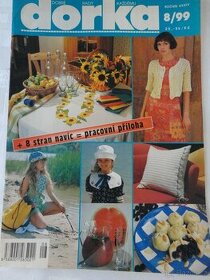 časopisy  Dorka  (s přílohami a vzory)