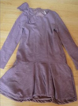 Teplejší šaty Coccodrillo vel. 152-2x nošené