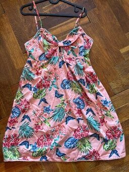 Dámské šaty s mašličkou vel. 14 / 42