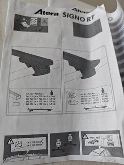 Příčníky Atera SIGNO RT 122