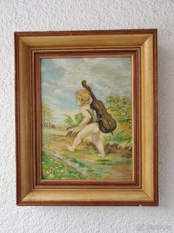 KRÁSNÝ OBRAZ "Andělícek" č.7 - 1