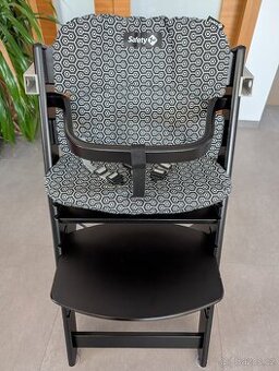 Rostoucí jídelní židlička Safety 1st Timba + sedák černá