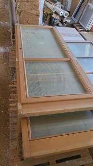 Dřevěná okna zlatý dub s dvojsklem