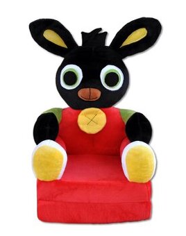 Dětské plyšové rozkládací křesílko BING