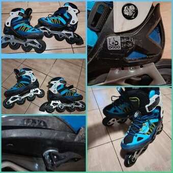 Kolečkové brusle vel 38-41
