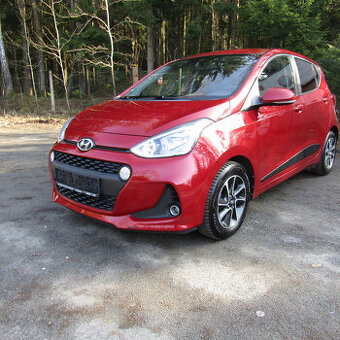 Hyundai I10 1,0i 49kw, 8/2017, VÝHŘÍVANÝ VOLANT A SEDADLA