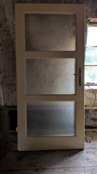 prosklené historické dveře 30. léta 90L