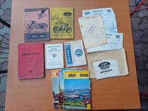 Příručky a Seznamy dílů- Pérak- Předvalečná- ČZ 125 C - Atd