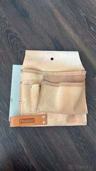 Nová kožená kapsa na nářadí na opasek + 2 opasky