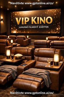 Dárková poukázka 2x VIP kino