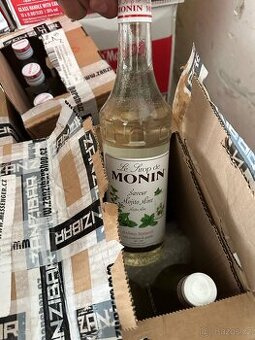 Sirupy Monin - trvanlivost 2027