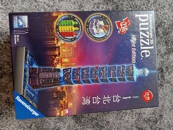 3D puzzle mrakodrap