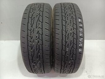 2ks letní pneu 215/65/16 Continental