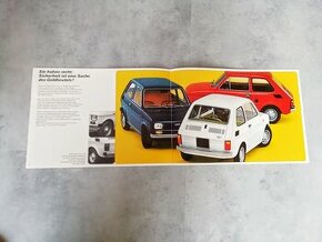 Fiat 126 - první model, Bambino, Maluch prospekt - 1