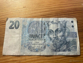 Bankovka 20 korun, 1994 - 1