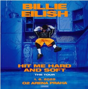 Vstupenky PRAHA 1.6.25 na BILLIE EILISH 2ks