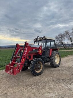 Zetor 7045 s čelním nakladaček