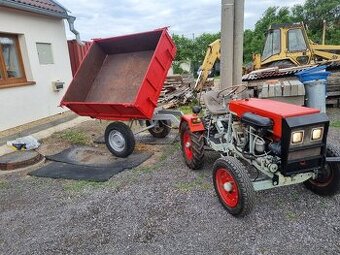 Vlečka sklápěcí malotraktor tk