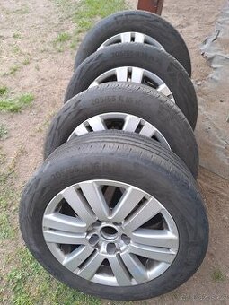 Pneu s VW alu disky 205/55 R16 H XL