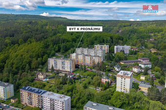 Podnájem bytu 1+1, 33 m², Děčín, ul. Na Vyhlídce