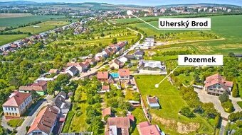 PRODEJ STAVEBNÍHO POZEMKU UHERSKÝ BROD, TĚŠOV