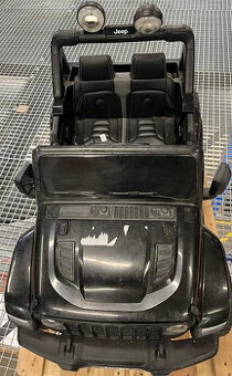 Dětské elektrické auto Jeep Wrangler Rubicon,černé