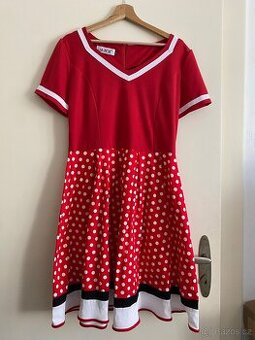Dámské retro šaty nové Axoe vel. 2XL
