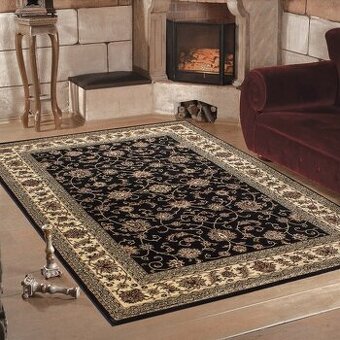 Kusový koberec Marrakesh 210 black 160 x 230 cm NOVÝ