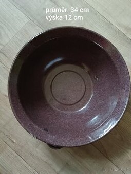 Retro smaltovaná mísa - 1