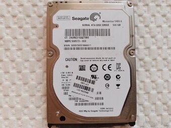 Datové uložiště pevný disk Seagate 500 GB. - 1