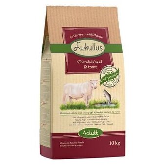 Lukullus charolaiské hovězí & pstruh 10 kg