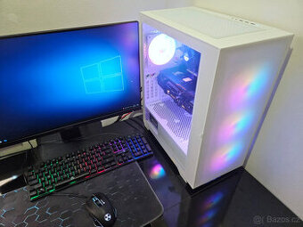 Herní PC Core i7,RX580 8GB,16GB,SSD 1TB,RGB,WIFI+BT,RGB