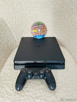 Sony Playstation 4 PS4 Slim 500GB + Minecraft