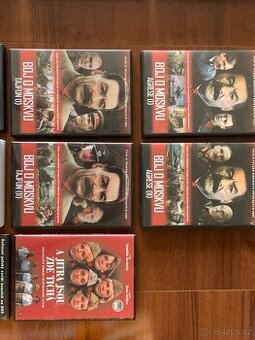 Kazety VHS a CD sbíka- válečná témata