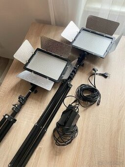 Trvalá LED světla na stativu - Yongnuo YN600L 4680lm - 2 ks