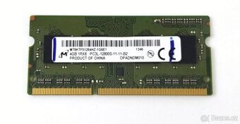 Micron RAM DDR3 4GB PC3L-12800S 1600MHz (2x4GB = 8GB)