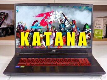 Herní notebook MSI KATANA 17 | i7-11800 | RTX 3060 | ZÁRUKA