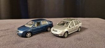 Škoda Fabia Combi Taxi a Škoda Fabia Sedan 1:43
