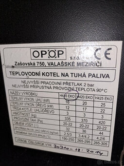 (Rezervováno) Kotel OPOP H416 eko