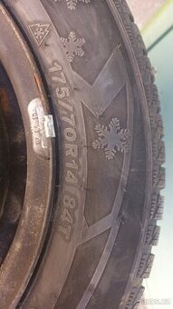 Zimní kompletní kola v rozměru 175/70r14 84T