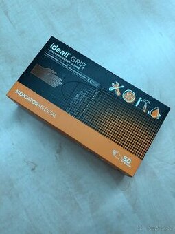 Nitrilové jednorázové rukavice Ideall Grip+ po expiraci