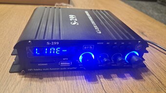 Zesilovač S299 4x 40W Bluetooth