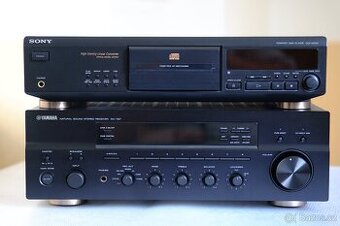 YAMAHA - rx 797 + SONY - cdp xe 700