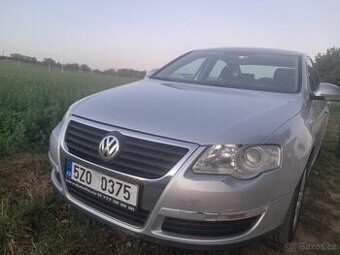 Passat B6 2.tdi 103kw, bourány na pravé straně. Pojízdný