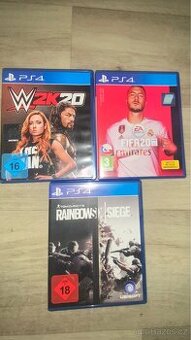 prodávám hry na ps4