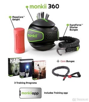Monkii 360 Core Trainer – kompletní set na efektivní domácí